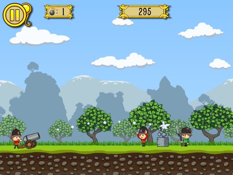 Cannons And Soldiers